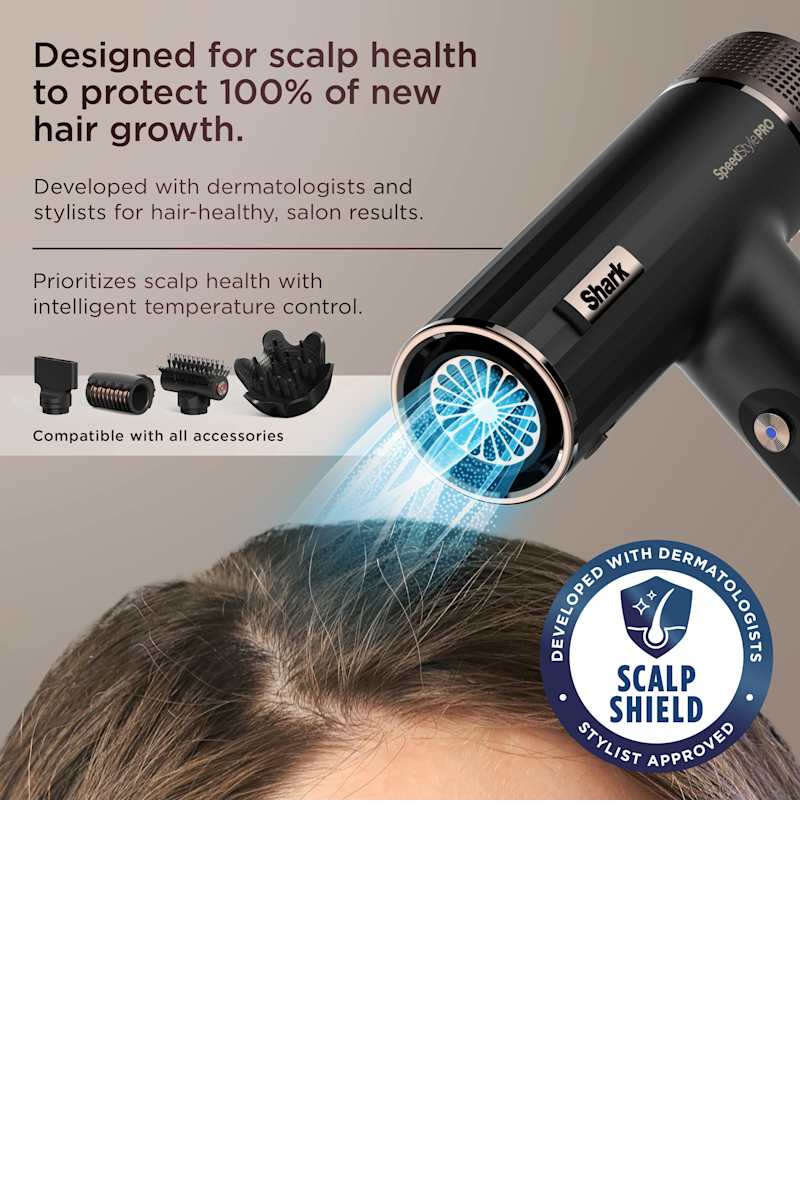 Shark Speed Style ヘアドライヤー Amazon.com: Shark Hair Dryer SpeedStyle RapidGloss Finisher