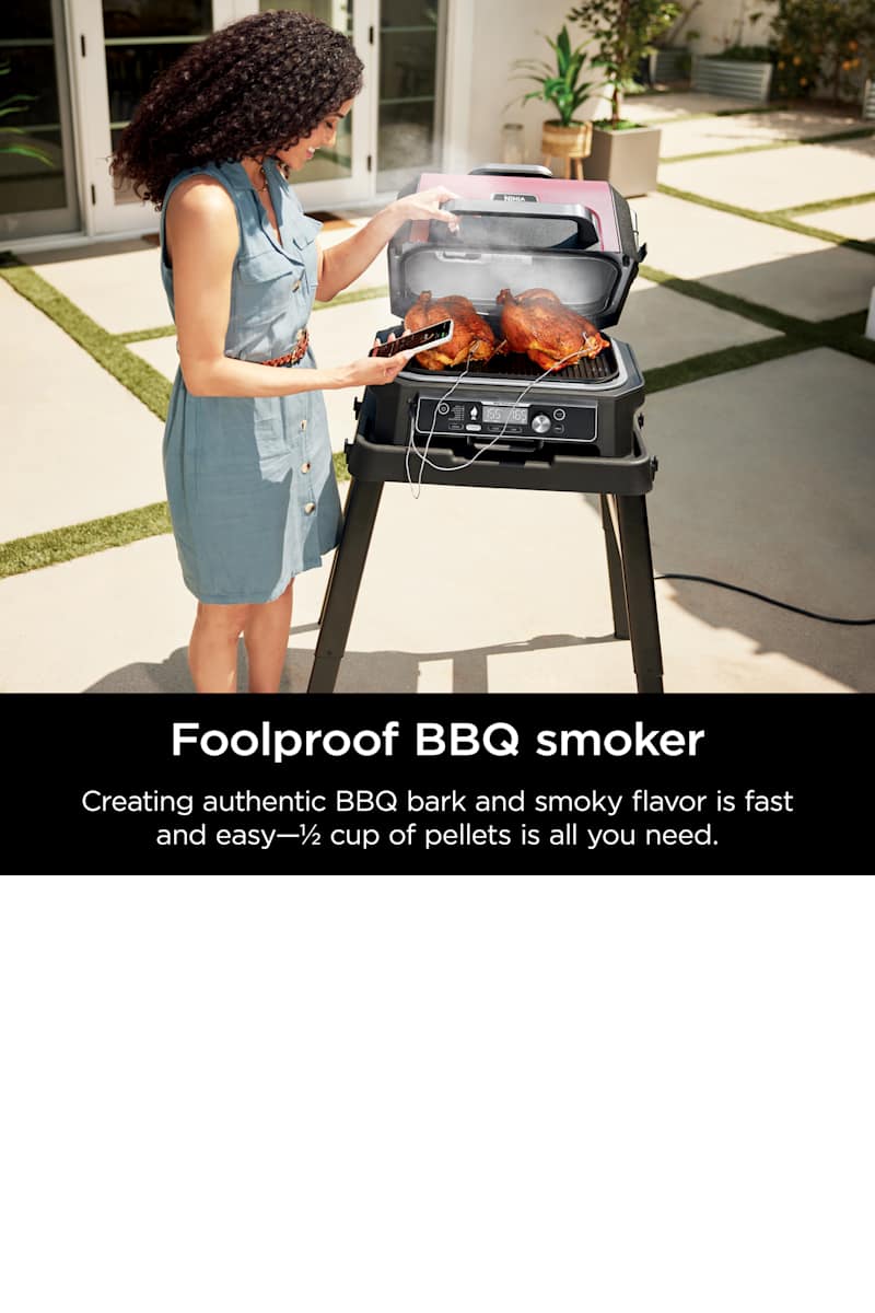 Ninja Woodfire Pro Connect™ Premium XL Outdoor Grill & Smoker