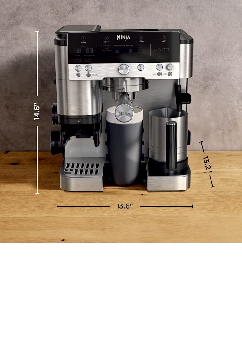 Ninja Luxe™ Café Premier Series 3-in-1 Espresso Machine Drip