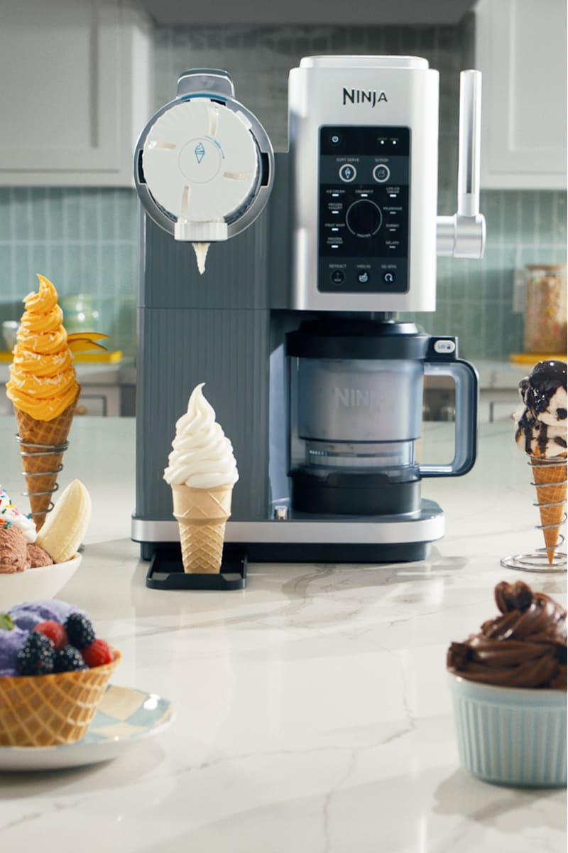 Ninja® CREAMi® Swirl 13-in-1 Soft Serve Ice Cream Machine