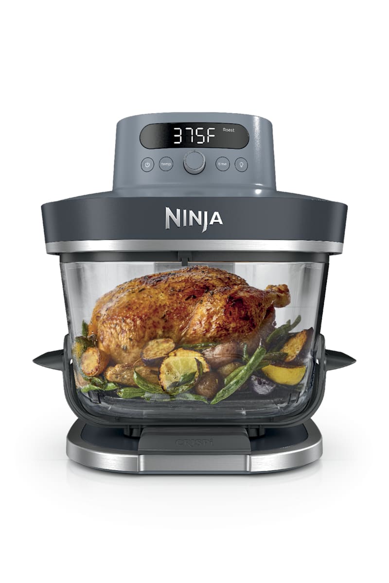 Ninja Crispi® Pro 6-in-1 Glass Countertop Air Fryer, Cyberspace