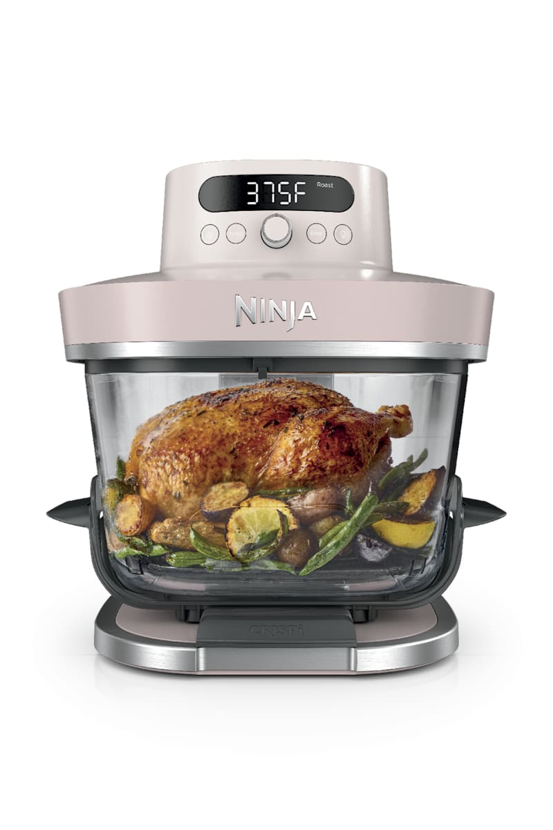 Ninja Crispi® Pro 6-in-1 Countertop Glass Air Fryer, Rose Quartz