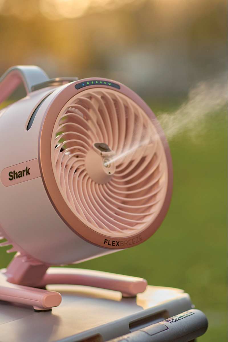 Shark® FlexBreeze® HydroGo™ Pro Fan, Sky | SharkNinja
