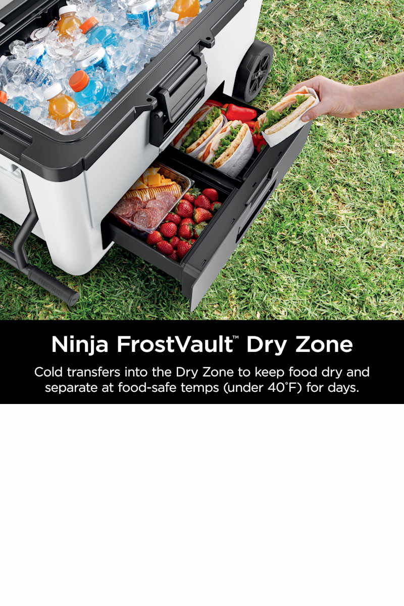 ジャックポット Ninja FrostVault™ 65qt Cooler with Wheels in True Red | SharkNinja