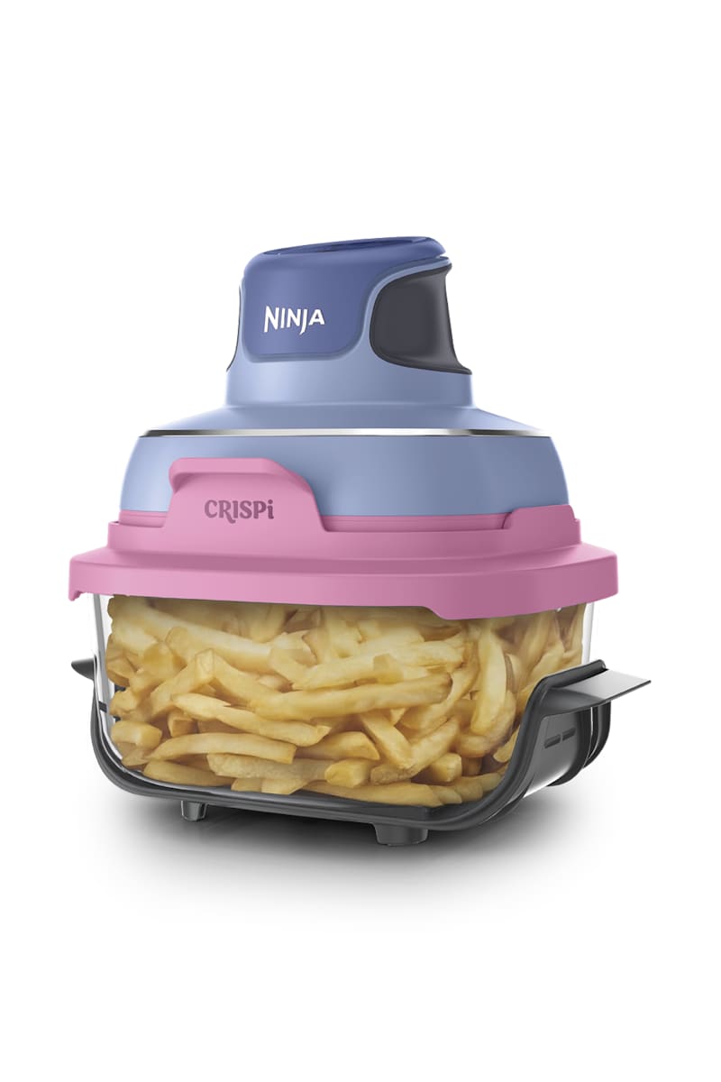 Ninja Crispi® 4-in-1 Portable Glass Air Fryer Cooking System, Plum Daydream