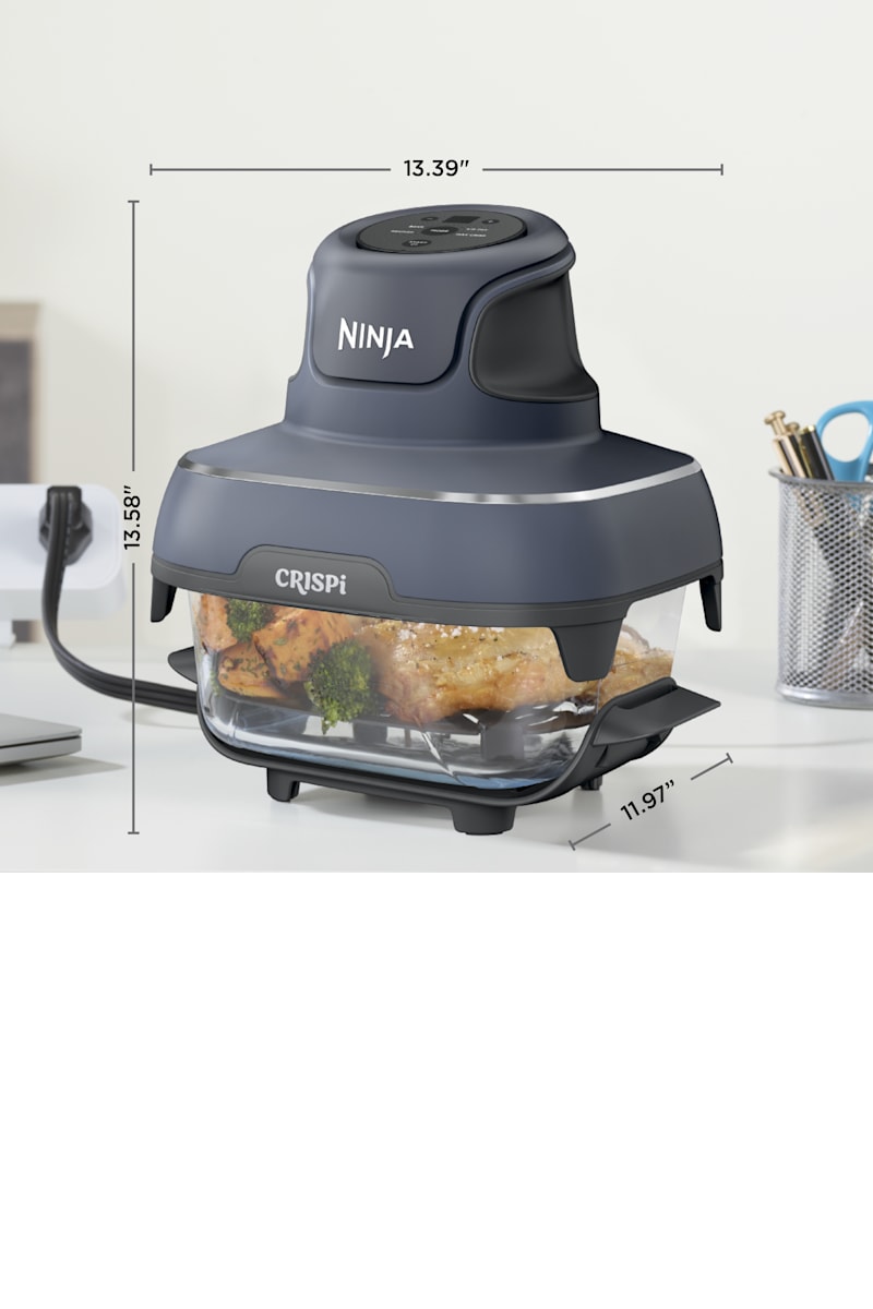 Ninja Crispi Glass Air Fryer and Air Purifier | SharkNinja
