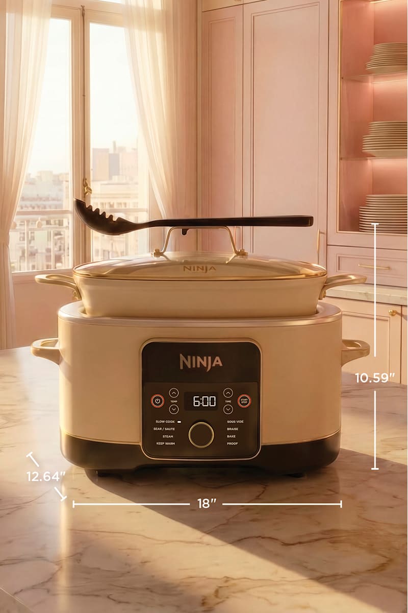 Ninja® 14-in-1 PossibleCooker™ PRO 8.5qt, Stone & Gold | SharkNinja