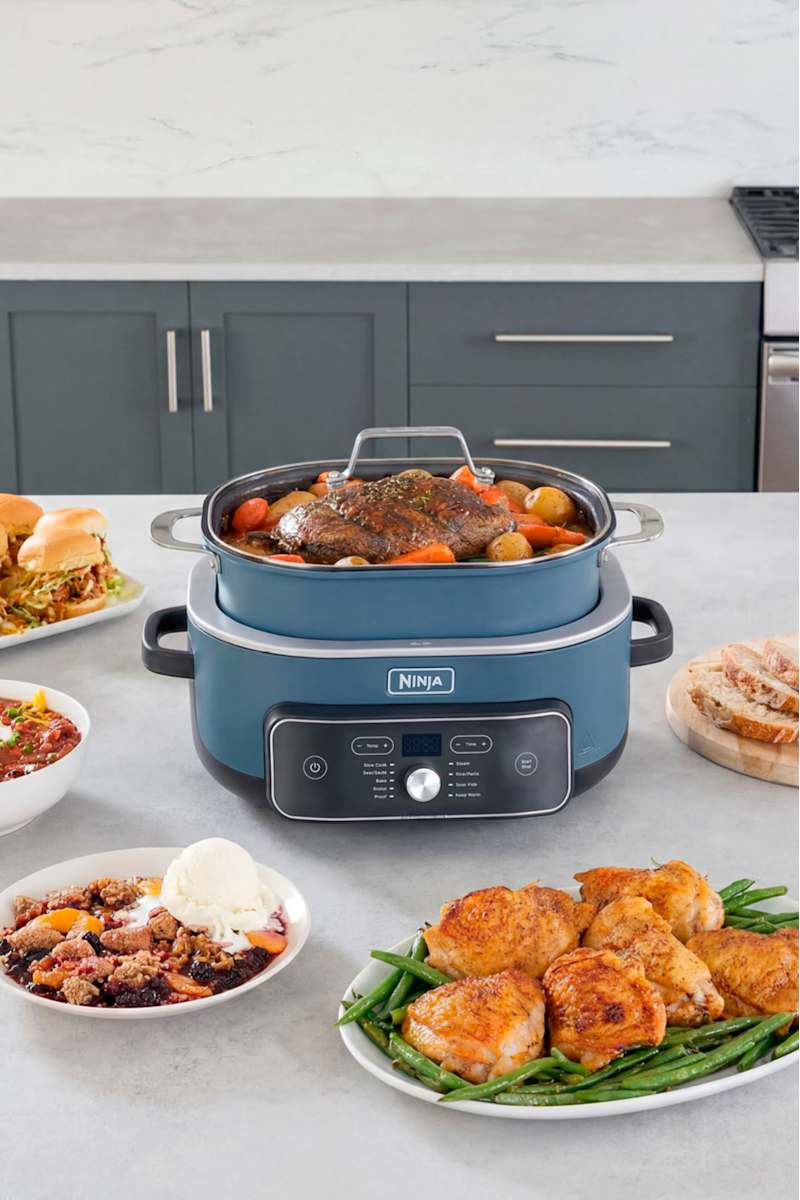 Ninja® 9-in-1 PossibleCooker® PRO Plus 8.5-qt, Blue Macaron