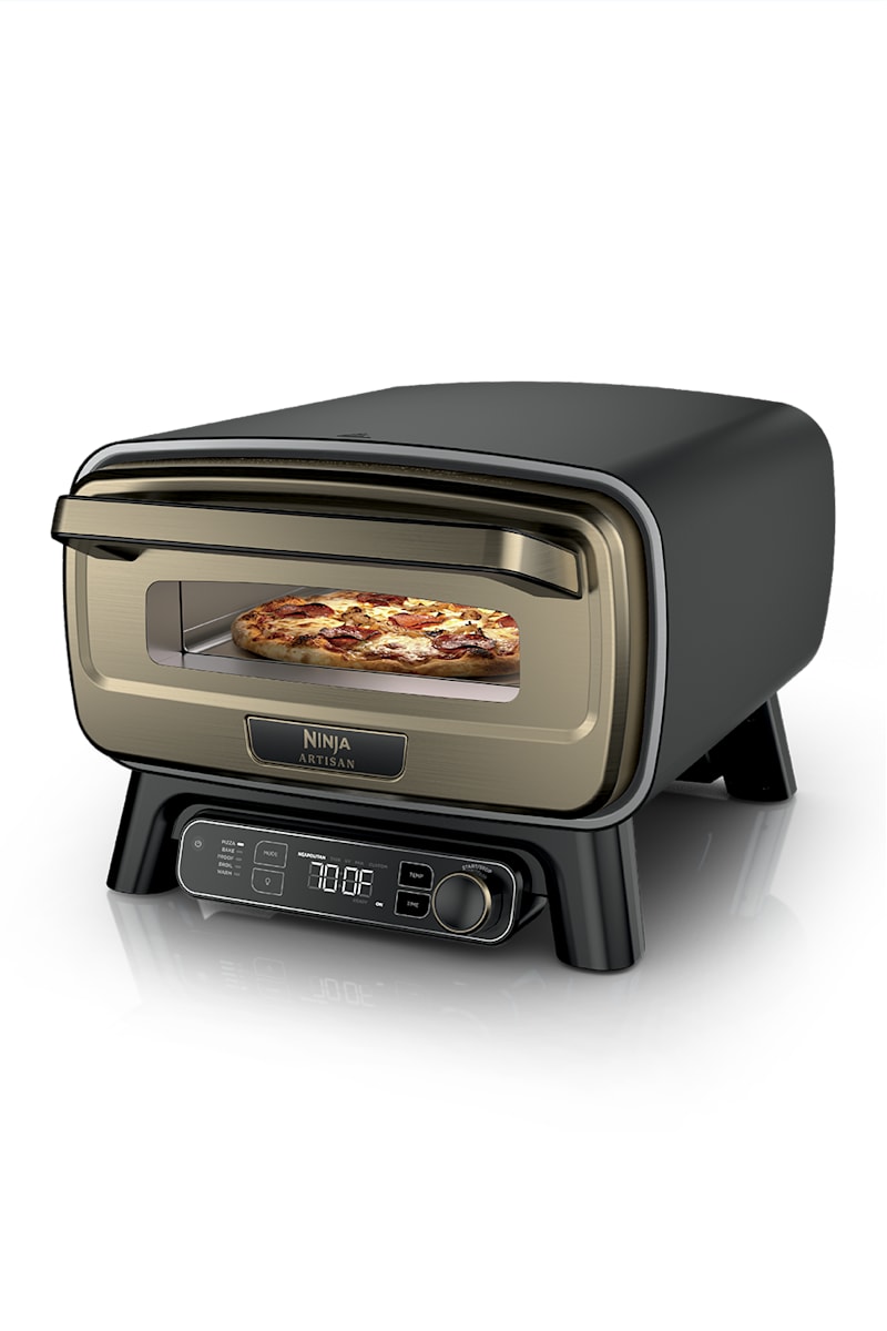 Ninja Artisan™ 5-in-1 Portable Pizza Oven in Black and Gold