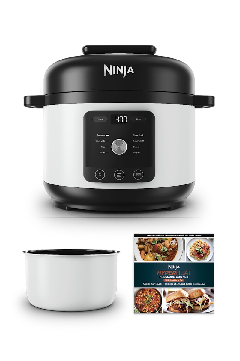 Ninja HyperHeat™ 6.5-qt Pressure Cooker with SimpliServe™ Pot