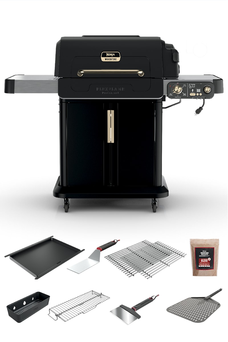 Ninja™ FlexFlame™ Grill with ProConnect™ Bundle | SharkNinja