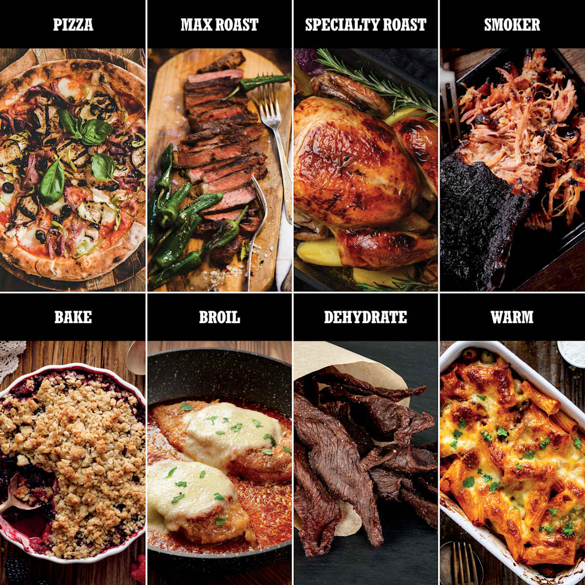 Ninja Woodfire™ 8-in-1 Outdoor Oven with Wireless Thermometer