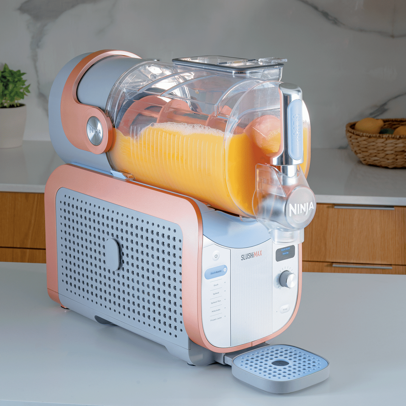 Ninja SLUSHi™ Max Smart Frozen Drink Maker, Blue & Peach