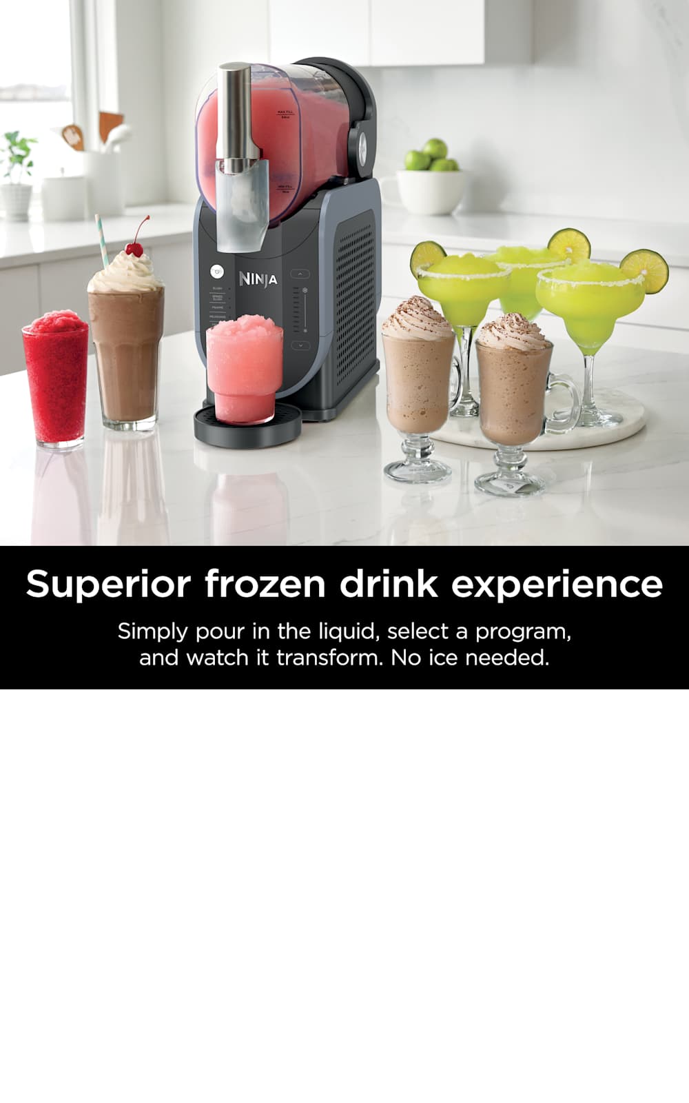 Ninja SLUSHi™ Professional Frozen Drink Maker Cup Bundle