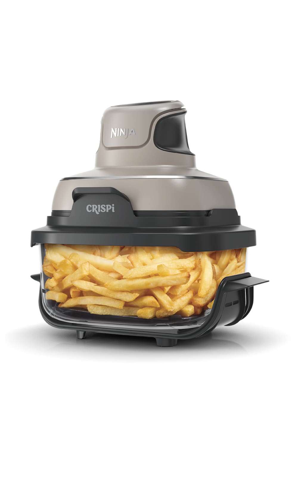 Ninja Crispi® 4-in-1 Portable Glass Air Fryer Cooking System Stone