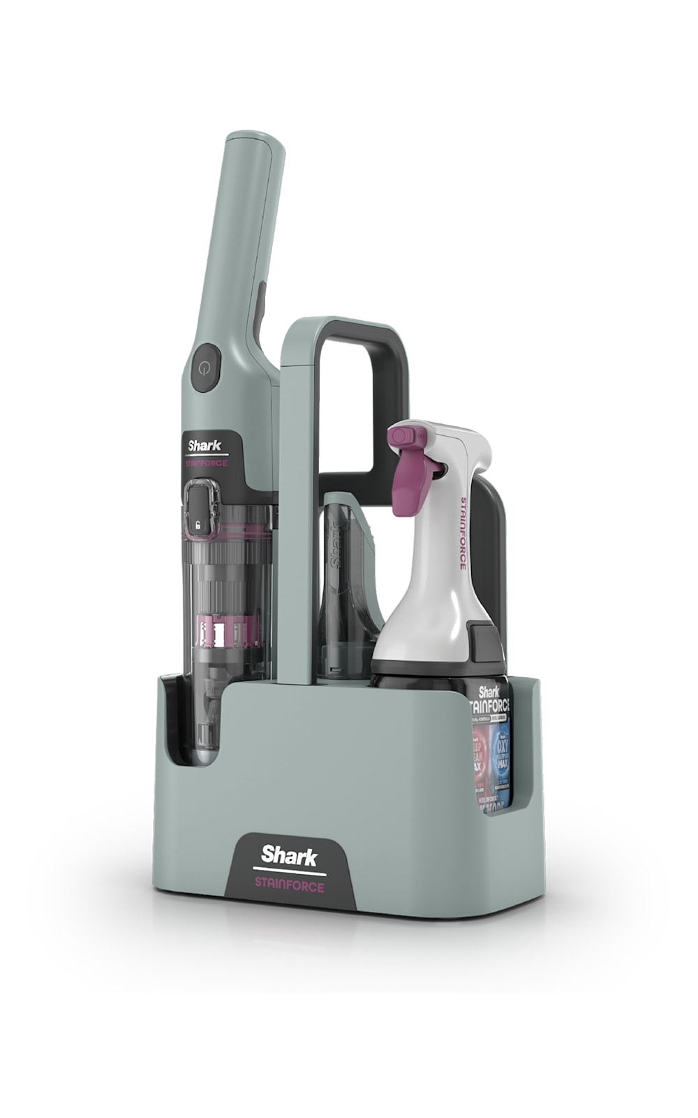 Shark® StainForce™ Handheld Spot & Stain Cleaner with Storage Caddy & Crevice Tool