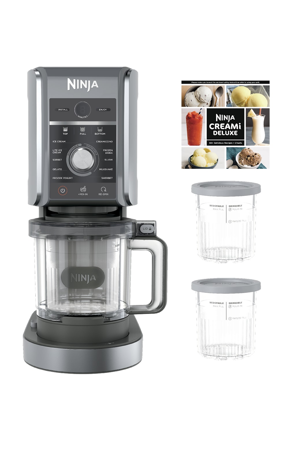 Ninja® CREAMi® Deluxe 11-in-1 Ice Cream and Frozen Treat Maker