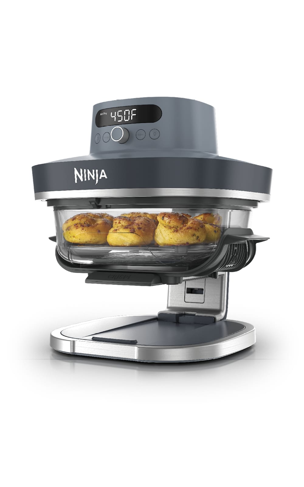 Ninja Crispi® Pro 6-in-1 Glass Countertop Air Fryer, Cyberspace