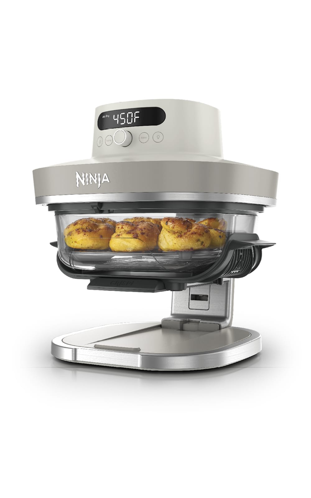 Ninja Crispi® Pro 6-in-1 Countertop Glass Air Fryer, Bone