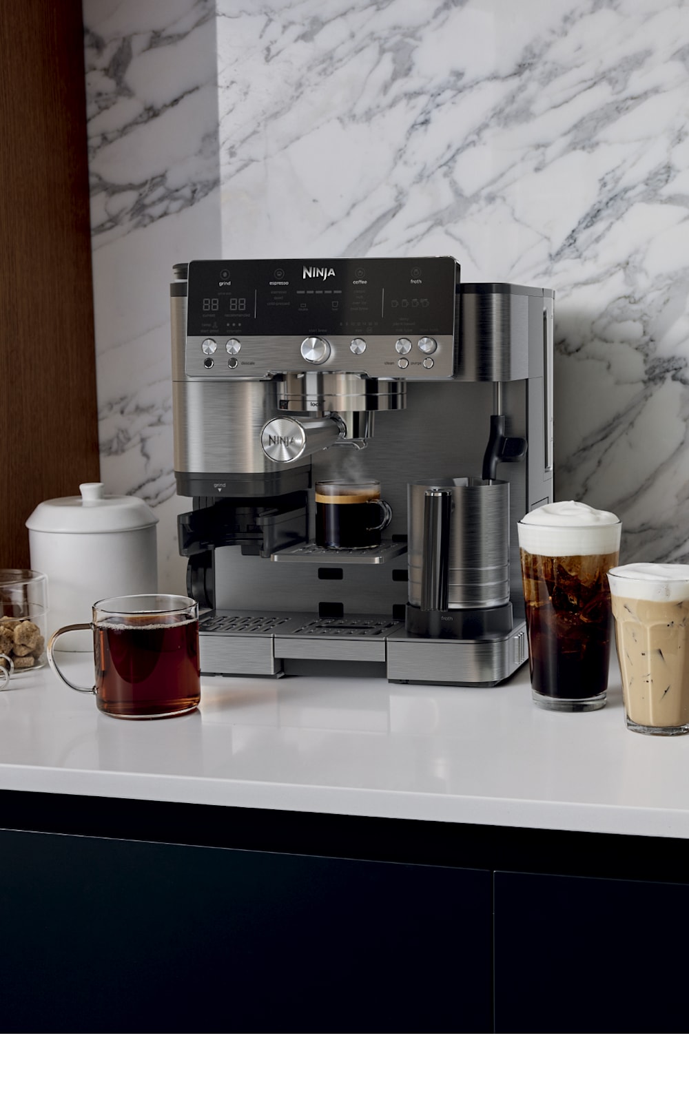 Ninja Luxe™ Café Premier Series Espresso Machine Drip Coffee Maker & Cold Brew Machine