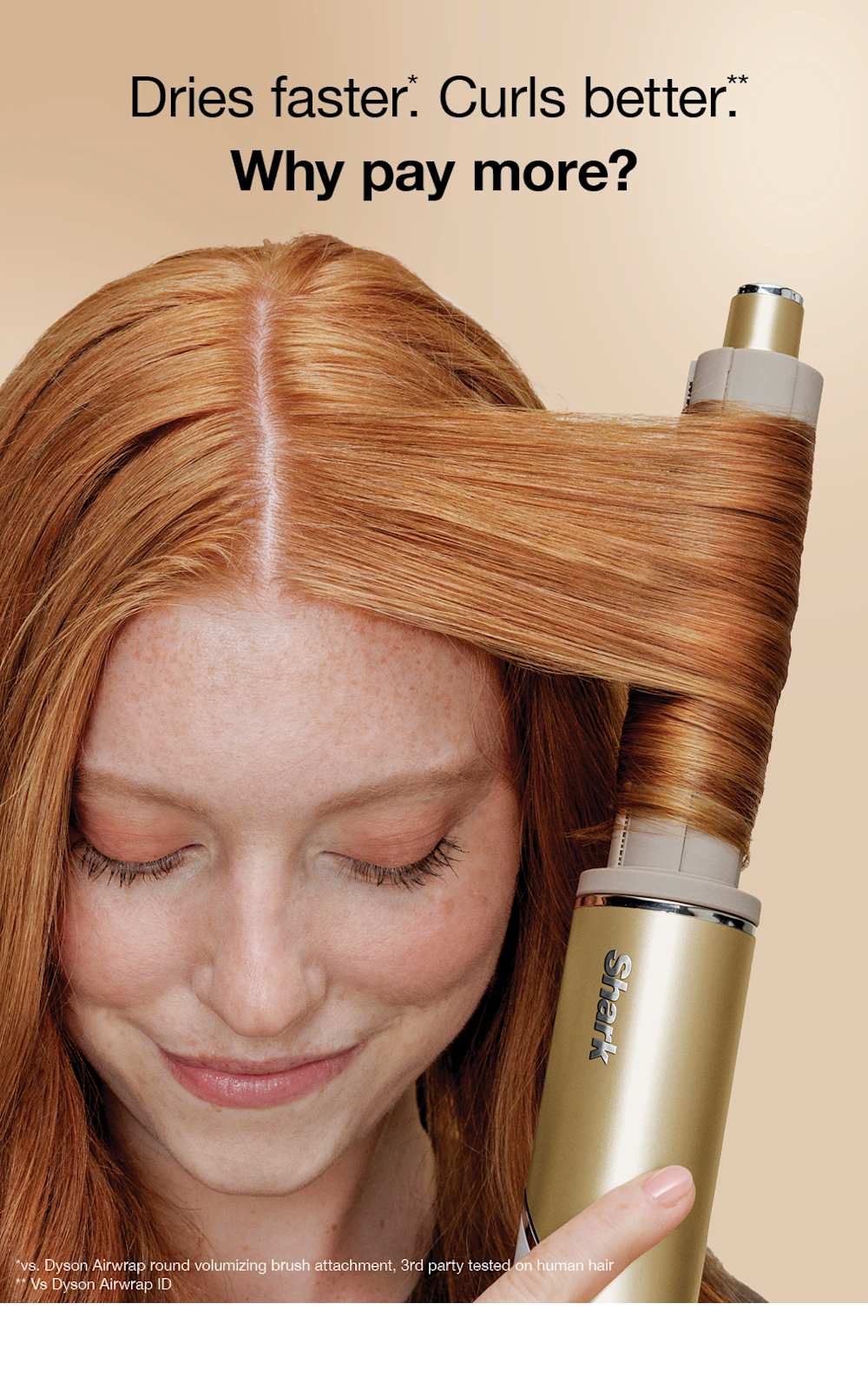 Build Your Own Shark Glam™ Ceramic & Powerful Air Styling & Drying System (Pink)