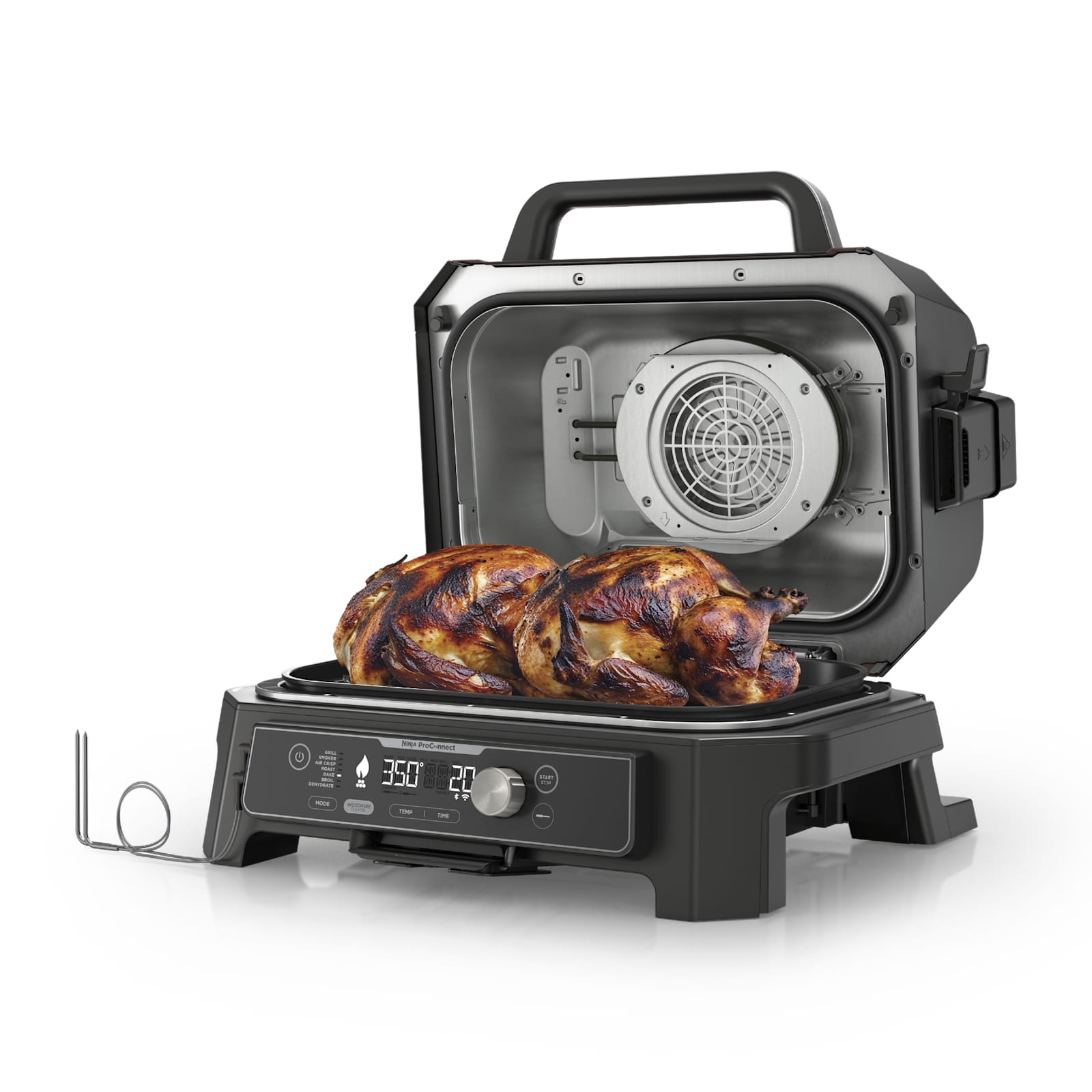 Ninja Woodfire Pro Connect™ Premium XL Outdoor Grill & Smoker