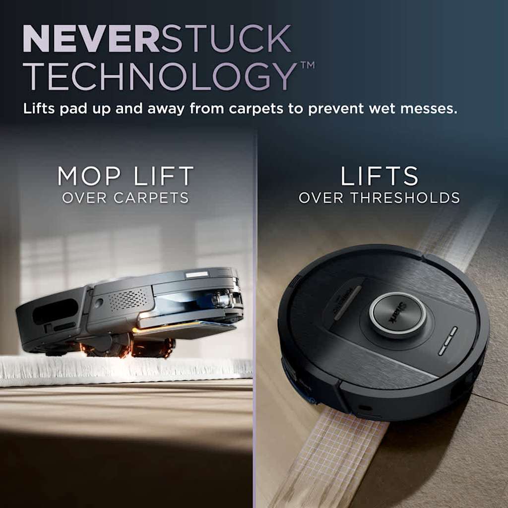 Shark PowerDetect NeverStuck Technology